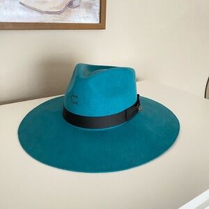 Charlie 1 Horse teal hat